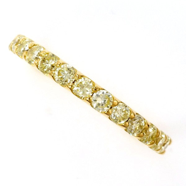 18K Yellow Gold Diamond Ring for Women - Elegant Yellow Diamond Engagement Ring, Wedding Band, Anniversary Gift - Perfect for Proposals, Special Occasions & Everyday Luxury Jewelry