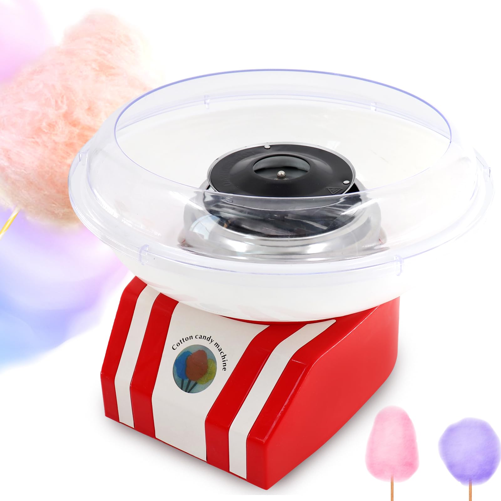 Kids Cotton Candy Maker Machine for Home & Parties - Birthday Christmas Gift