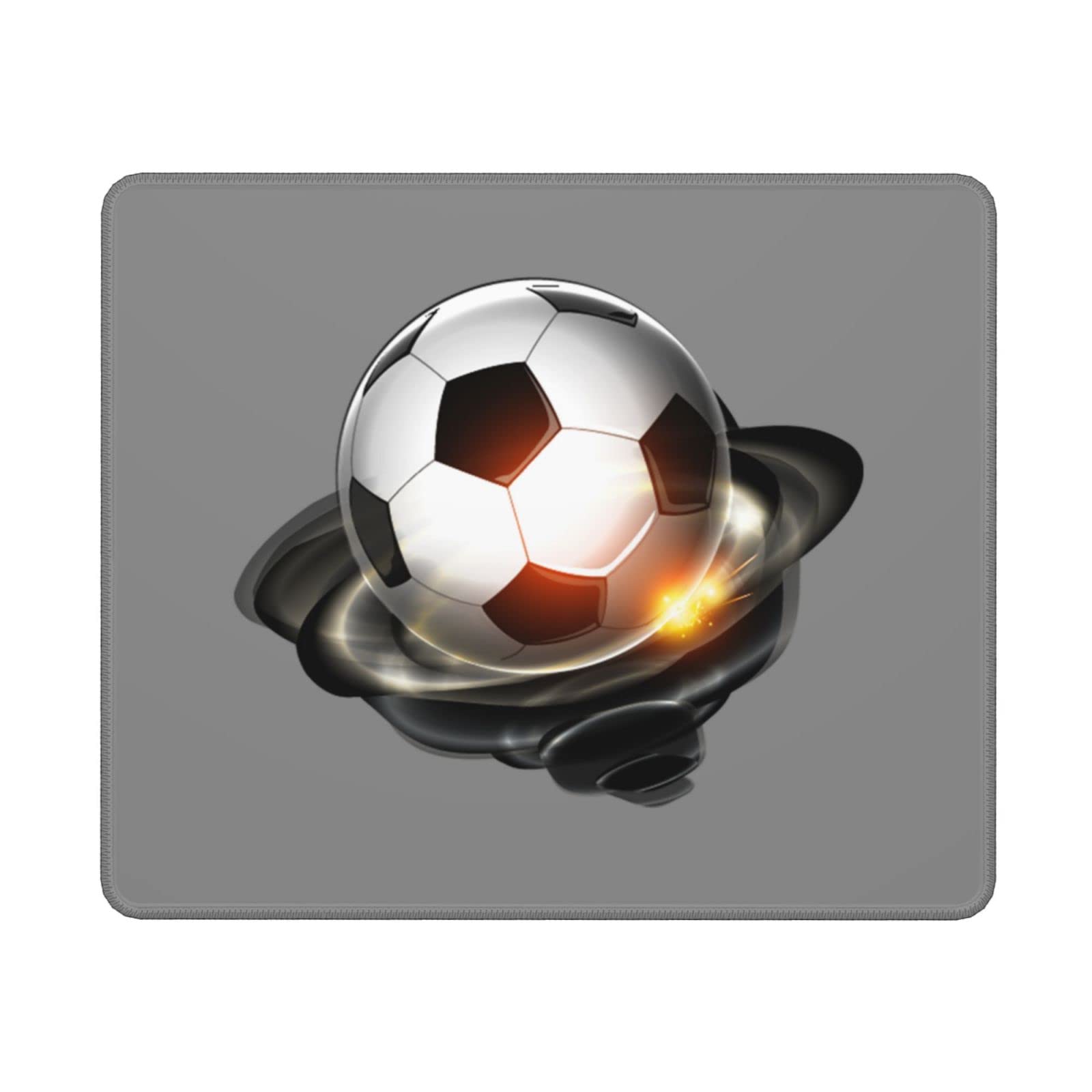 Cyclone Football Mouse Pad - Waterproof, Non-Slip Rubber Base Gaming Mousepad for PC & Laptop (10x12 Inch) - Perfect for Office Work, Gaming & Sports Enthusiasts