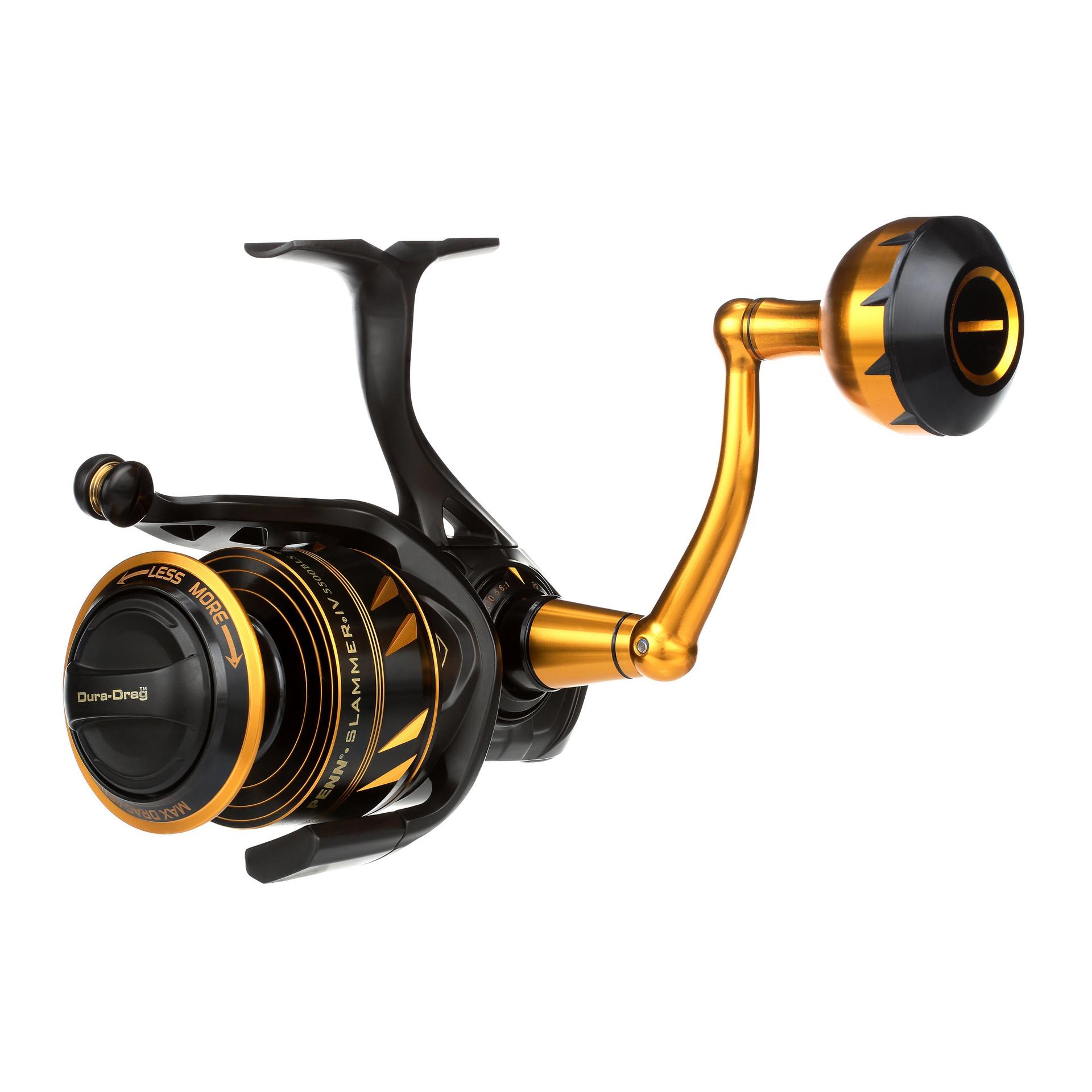 Slammer® IV Bailess Spinning Reel - Saltwater Fishing Reel for Surf, Pier & Offshore Angling | Smooth Drag System | Corrosion-Resistant Design