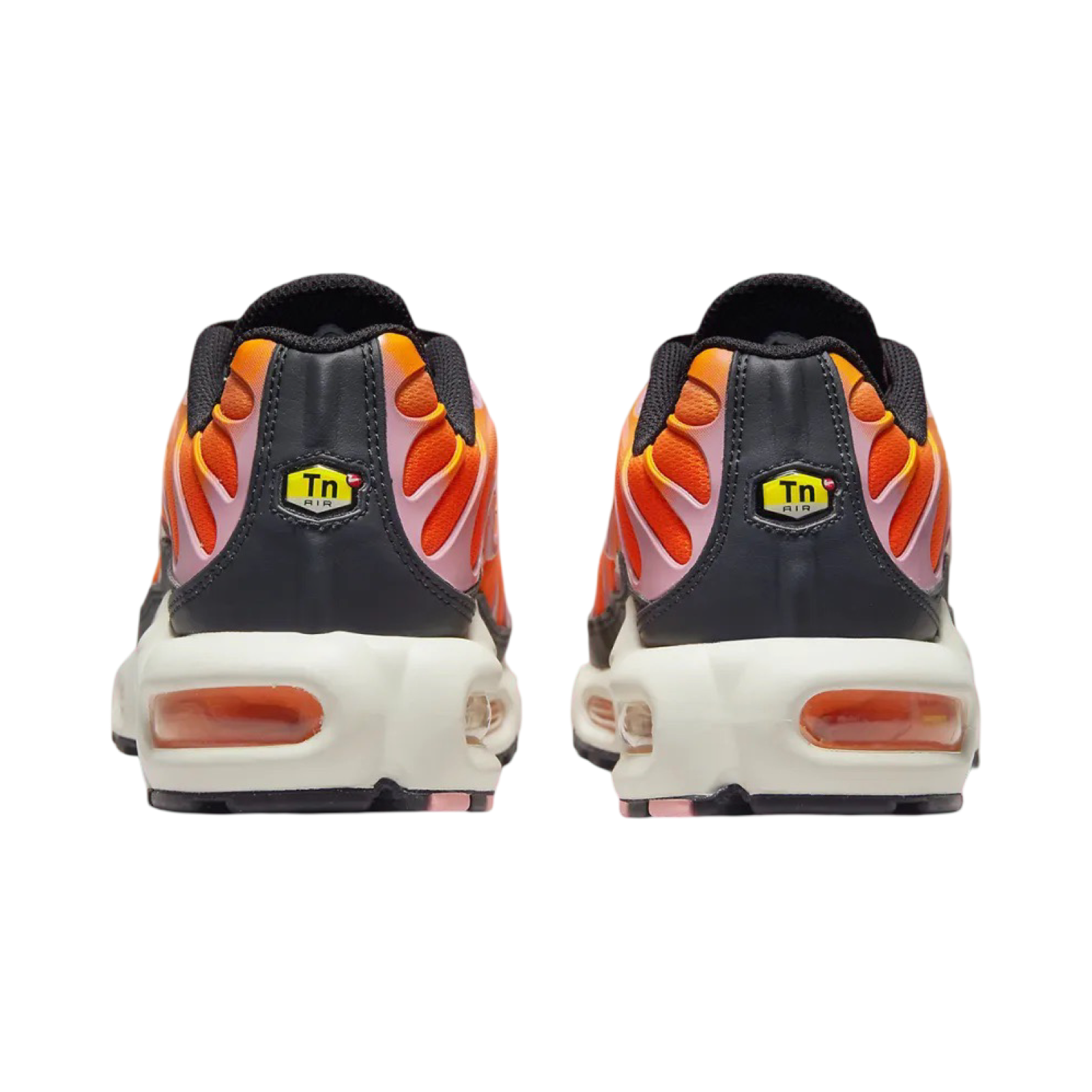 Nike Women's Air Max Plus TN Running Shoes - Off Noir/Medium Soft Pink Sherbert - Comfortable & Stylish Sneakers for Running, Gym Workouts & Casual Wear