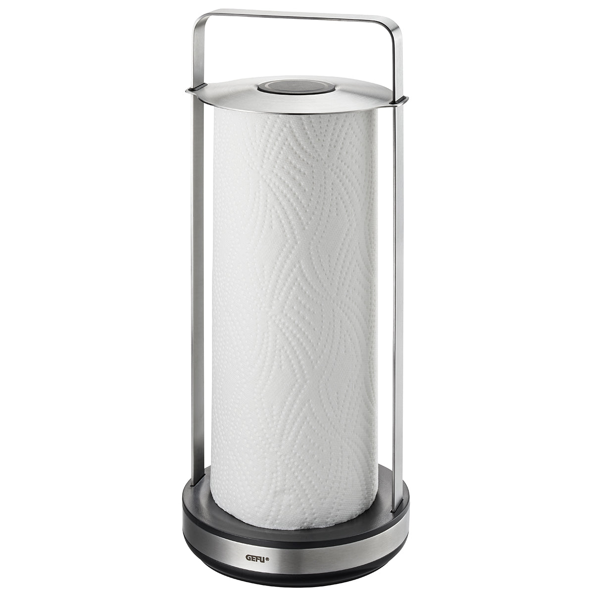 Smartline Wall Mounted Kitchen Paper Towel Holder - Durable Stainless Steel Roll Dispenser for Kitchen, Bathroom, or Office Use