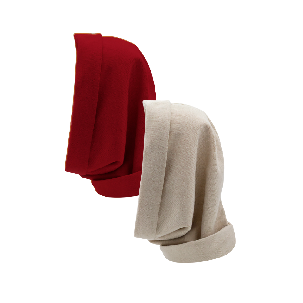 Cranberry / Tan