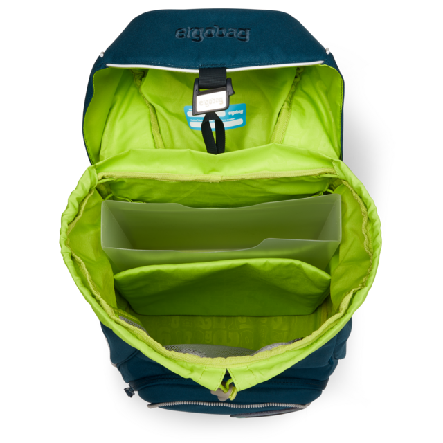 Ergobag 6-Piece School Backpack Set - TruckBear NEO Edition | Durable Kids Backpack for School, Travel & Daily Use