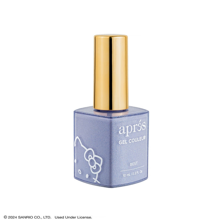 Apres x Hello Kitty Flash Glitter Gel - Long-Lasting Nail Art Glue for Gel Extensions & Manicures - Perfect for Parties, Holidays & Special Occasions