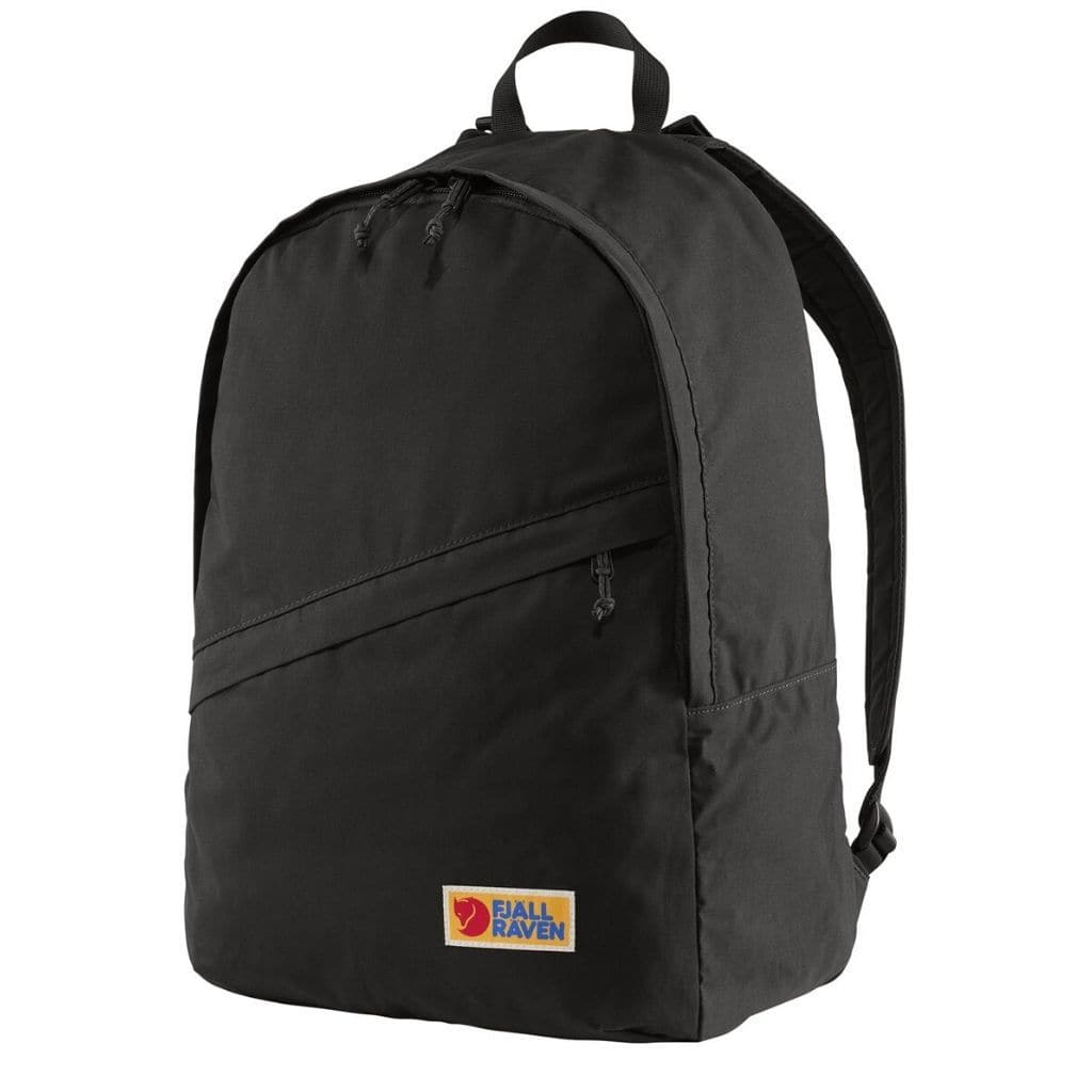 Fjallraven Vardag 25L Backpack - Lightweight Durable Daypack for Hiking, Travel & School - Water-Resistant Black Backpack with Laptop Compartment