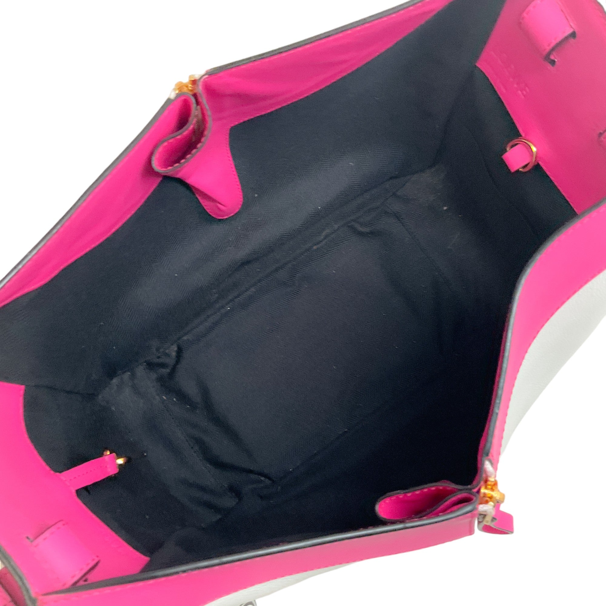 Loewe Hammock Bag in White & Pink - Stylish Crossbody Handbag for Women, Perfect for Everyday Use, Travel & Casual Outings