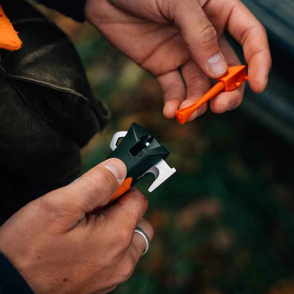 Opinel No.12 Explore Tick Remover Tool - Stainless Steel Outdoor Safety Hook for Camping, Hiking & Pet Care