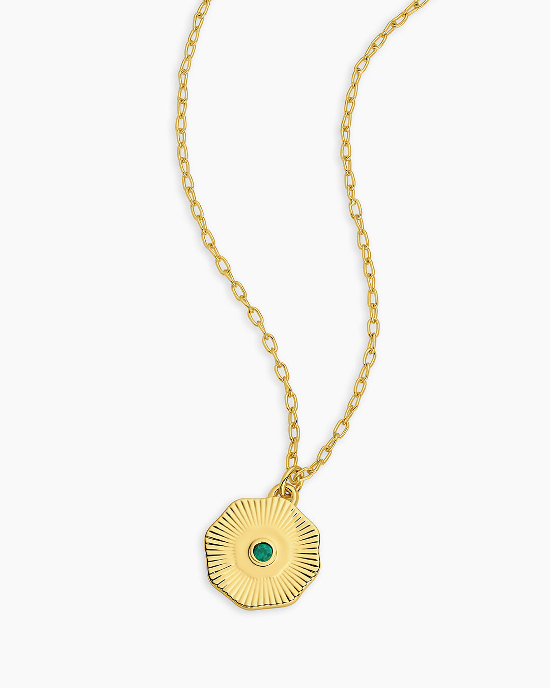 Birthstone Coin Necklace - Personalized Sterling Silver Pendant Jewelry for Women - Perfect Gift for Birthday, Anniversary & Mother's Day | Elegant Everyday Wear & Special Occasions