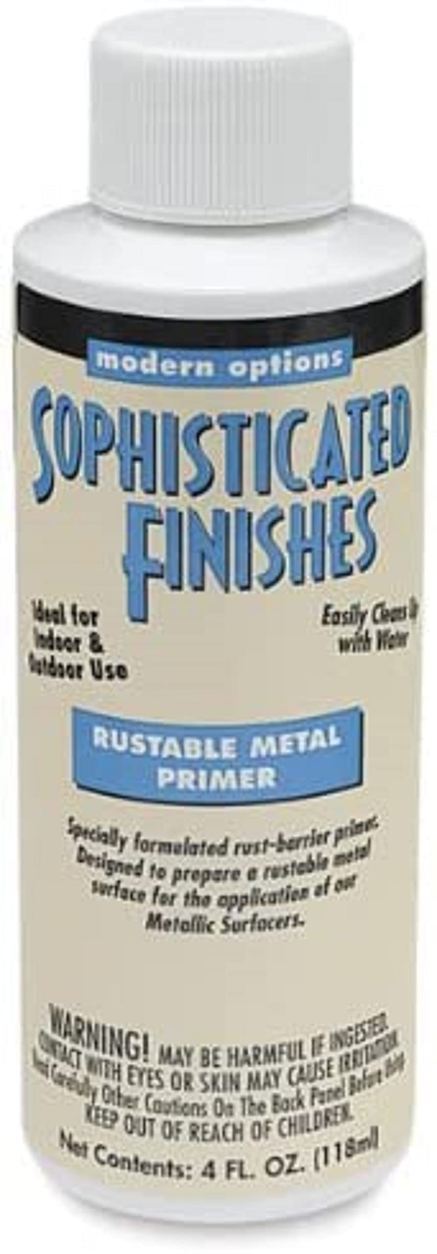 PPRM4 Effect Primer for Oxidizing Bases, 4 x 4 x 12 cm - Ideal for Metal Surface Preparation and Rust Prevention