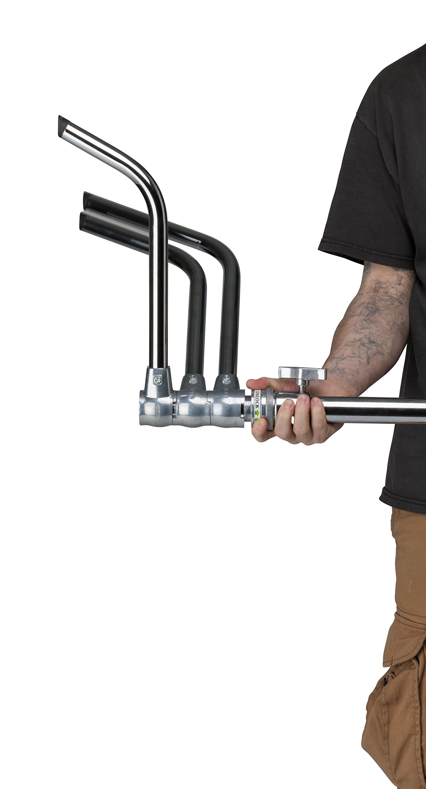 Kupo 40 Inch Professional C-Stand with Turtle Base - Heavy Duty Light Stand for Photography & Video (KS704312) - Perfect for Studio, Film Set & Outdoor Shooting