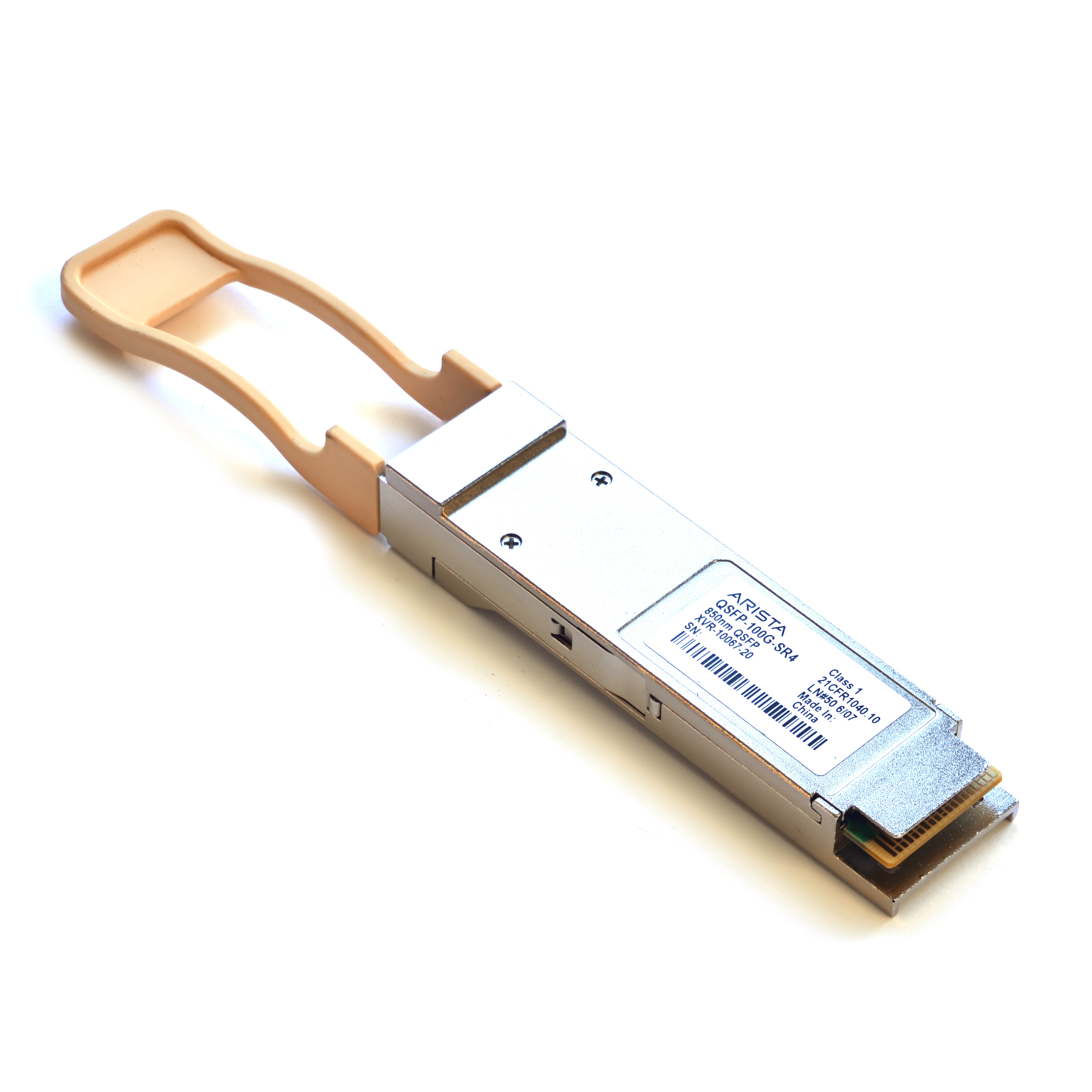 Arista XVR 10067 20-Port QSFP 100G SR4 100GBASE-SR4 QSFP28 Optical Transceiver Module - High-Speed Data Center & Cloud Networking Solution