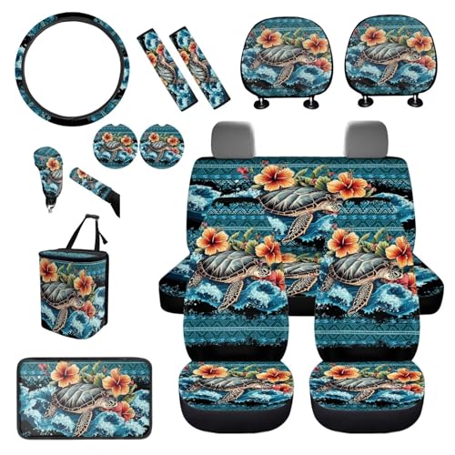 Tribal Floral Sea Turtle