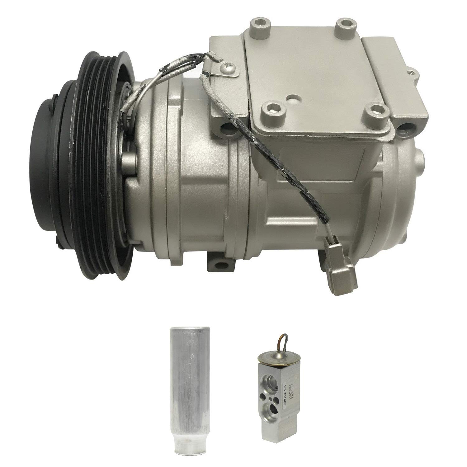 RYC Remanufactured AC Compressor Kit KT CH49 - Compatible with Multiple Car Models | High-Performance Auto Air Conditioning Replacement Part | Perfect for Summer Cooling & Vehicle AC Repair