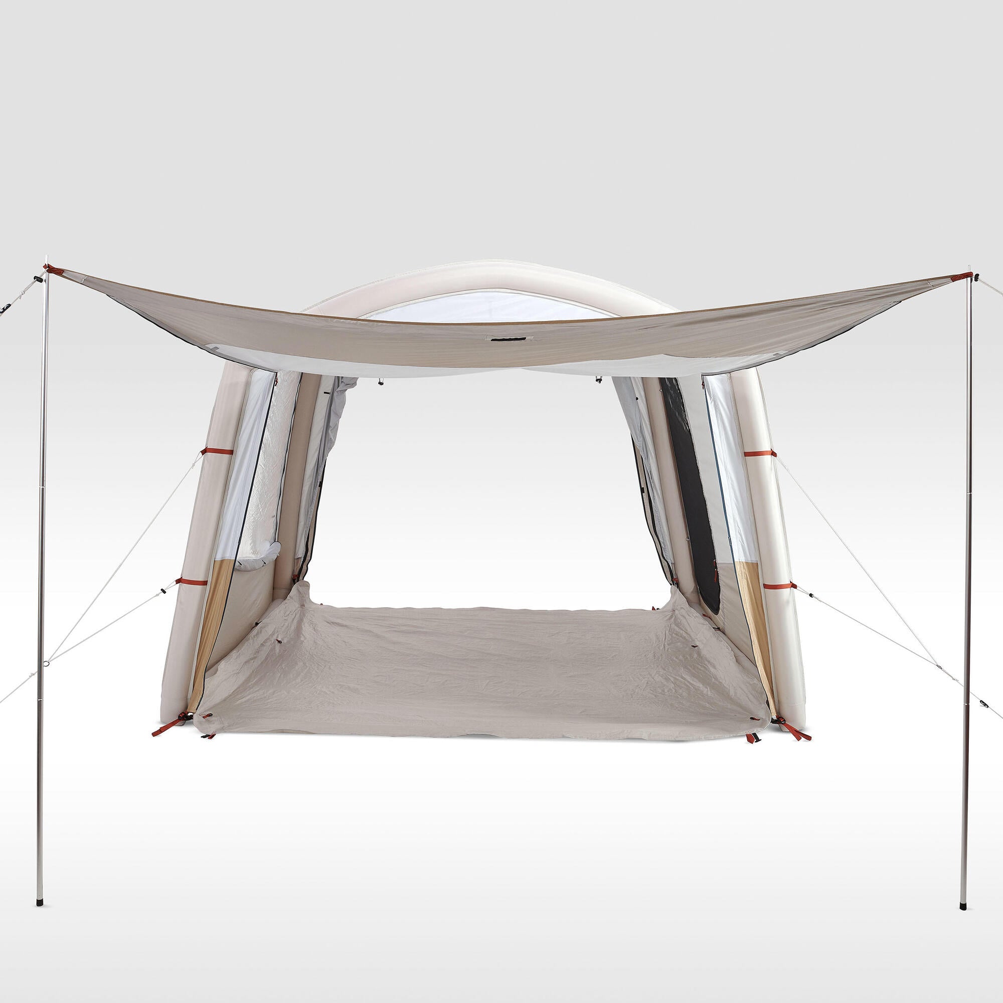 Quechua Air Seconds Inflatable Camping Tent for 6 Person - Lightweight & Easy Setup - Perfect for Family Camping, Hiking, and Outdoor Adventures (Factory Seconds)