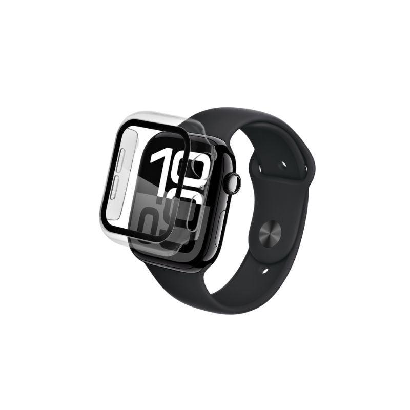 QDOS Screen Protector for S10 Watch 42mm - Tempered Glass Shield for Smartwatch Protection - Perfect for Workouts, Running & Daily Use