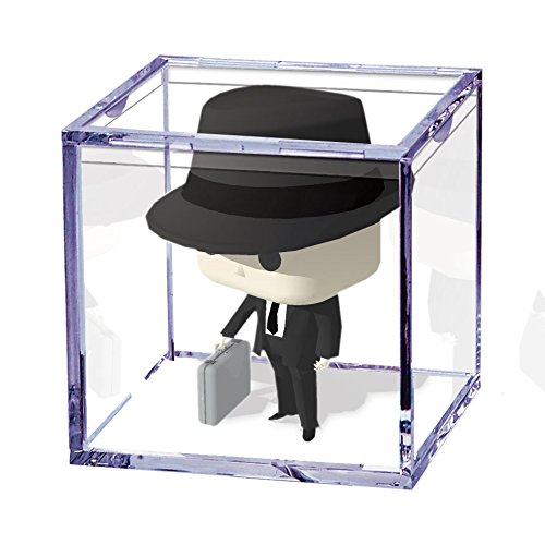 Ultra Pro Softball Display Cube Holder - Fits Most Vinyl Funko Pop Figures - Perfect for Collectors & Home Office Decor