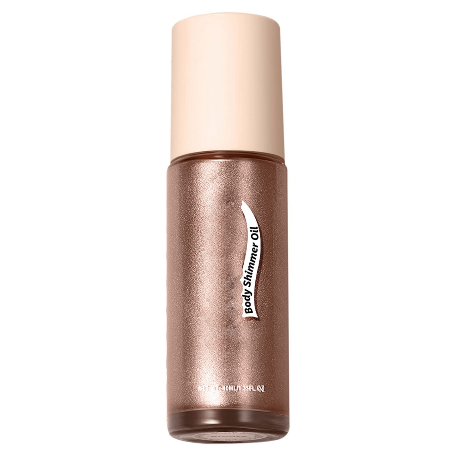 Liquid Highlighter for Face & Body - 40ml Skin Brightening Glow, Beach & Club Makeup, Sexy Shimmer for Lips & Cheeks (LMLB-E, One Size) - Perfect for Parties, Festivals & Night Out Glam