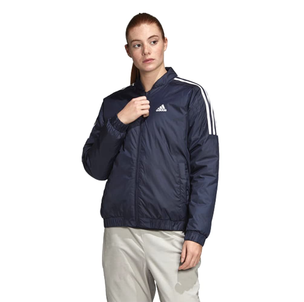 Adidas Women's Insulated Bomber Jacket - Winter Warm Outerwear