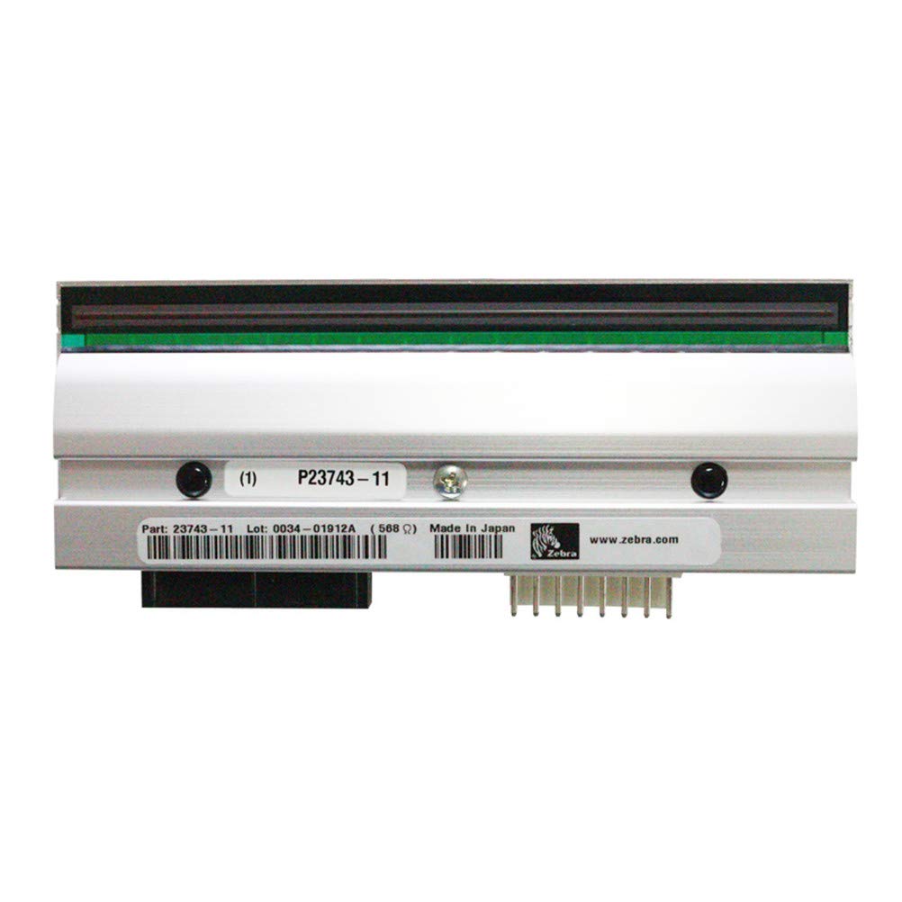 Original Zebra 140Xi4 Label Printer Printhead P1004234 P23743-11 - 203dpi High Resolution Replacement Part for Industrial Barcode Printing
