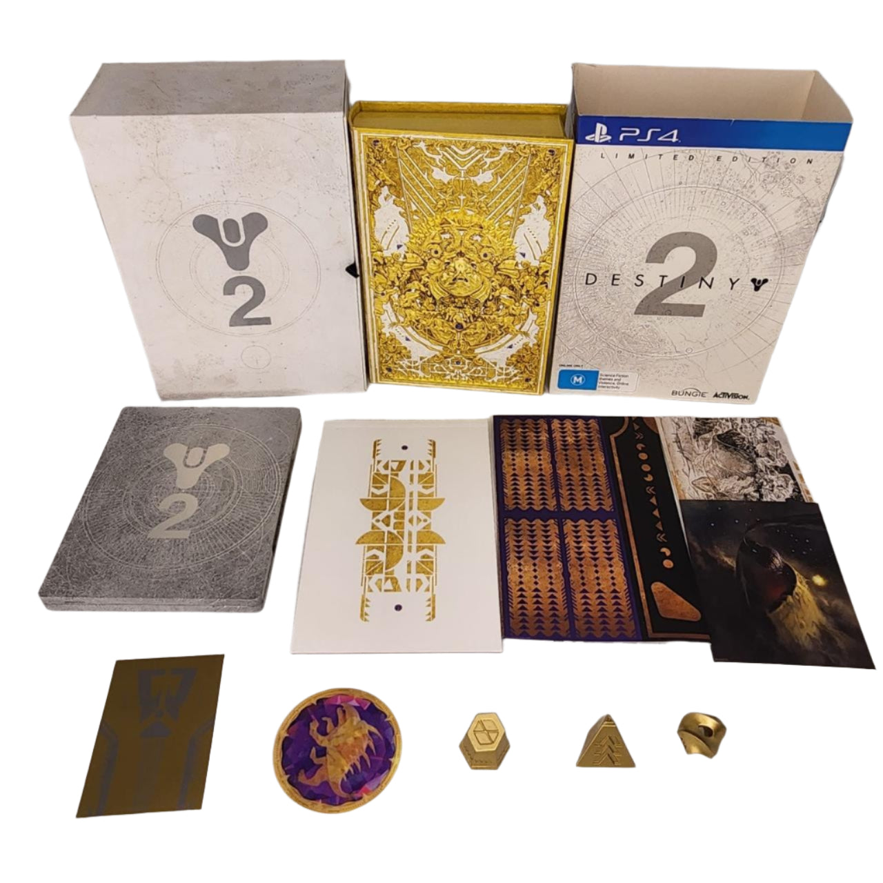 Destiny 2 PS4 Game - Complete Limited Edition Box Set for PlayStation 4 | Action RPG Shooter for Solo & Multiplayer Gaming | Perfect for Fans of Sci-Fi Adventures & Online Co-op Missions