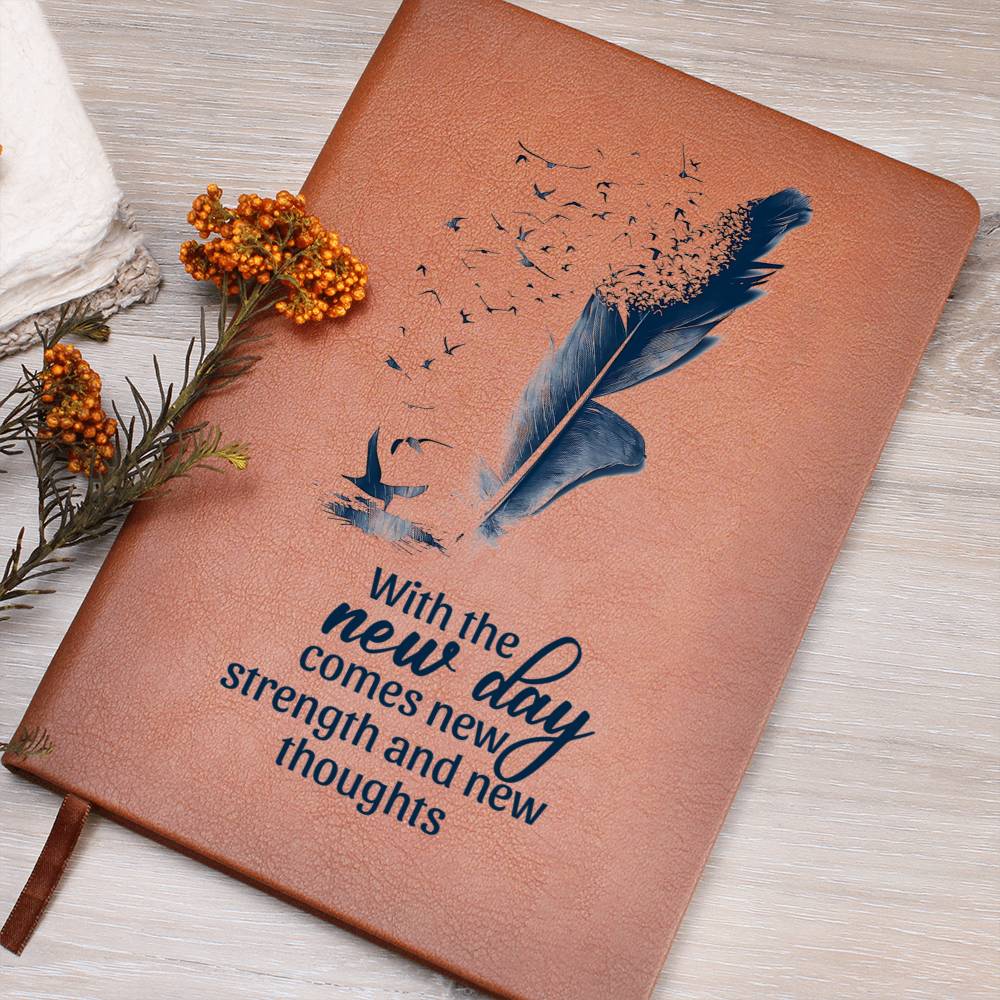 Premium Leather Writing Journal - Elegant & Durable Notebook for Daily Reflections, Gift Ideas & Creative Writing - Perfect for Journaling, Note Taking & Thought Organization