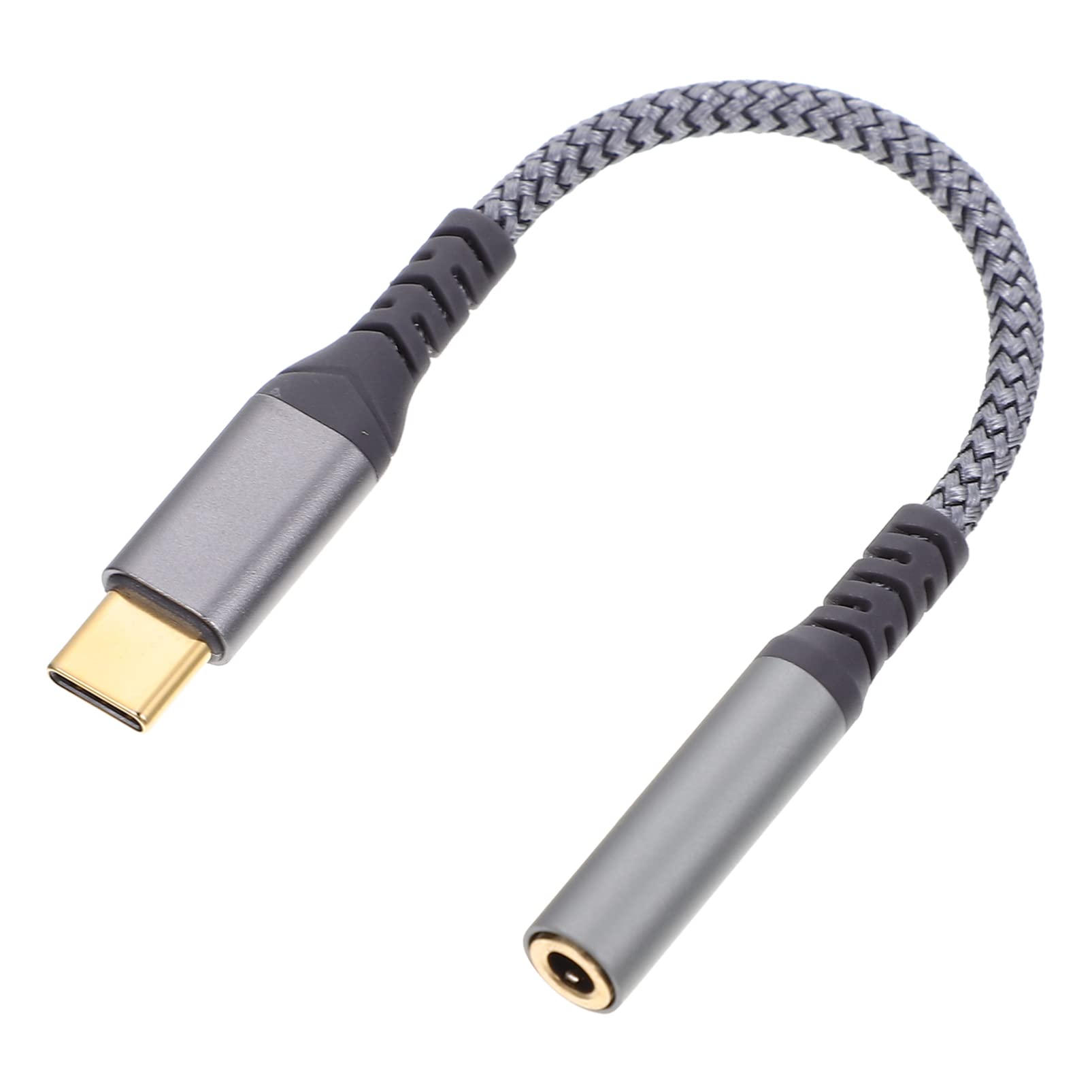 Unomor USB Type C to 3.5mm Headphone Jack Adapter - 3-in-1 Portable Audio Cable for Phone, Headset & Charging | Perfect for Travel, Gaming & Music Listening