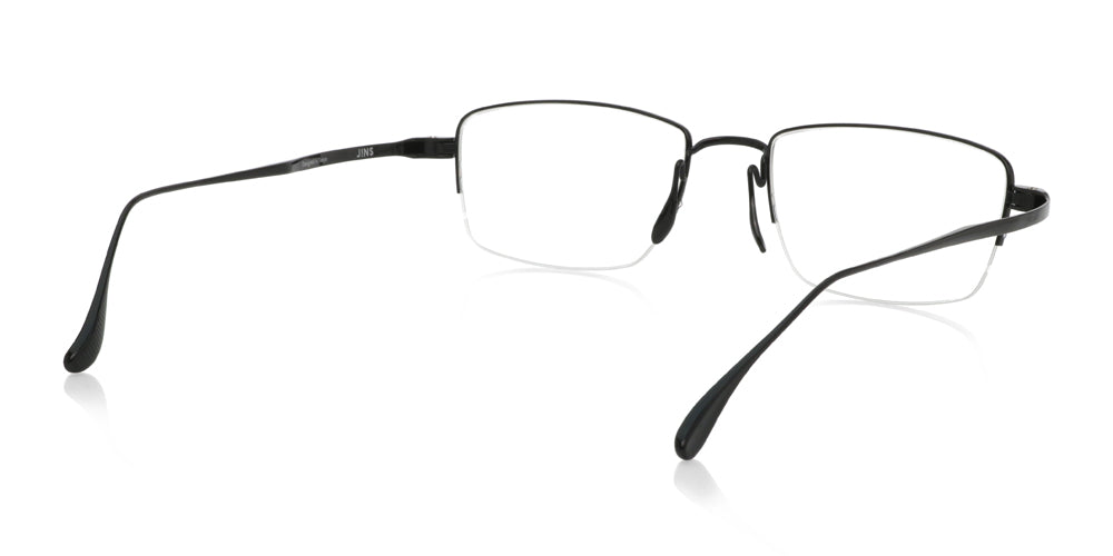 JINS SABAE IPPITSU Half Rim Glasses - Stylish & Lightweight Eyewear for Men & Women - Perfect for Reading, Working & Daily Use