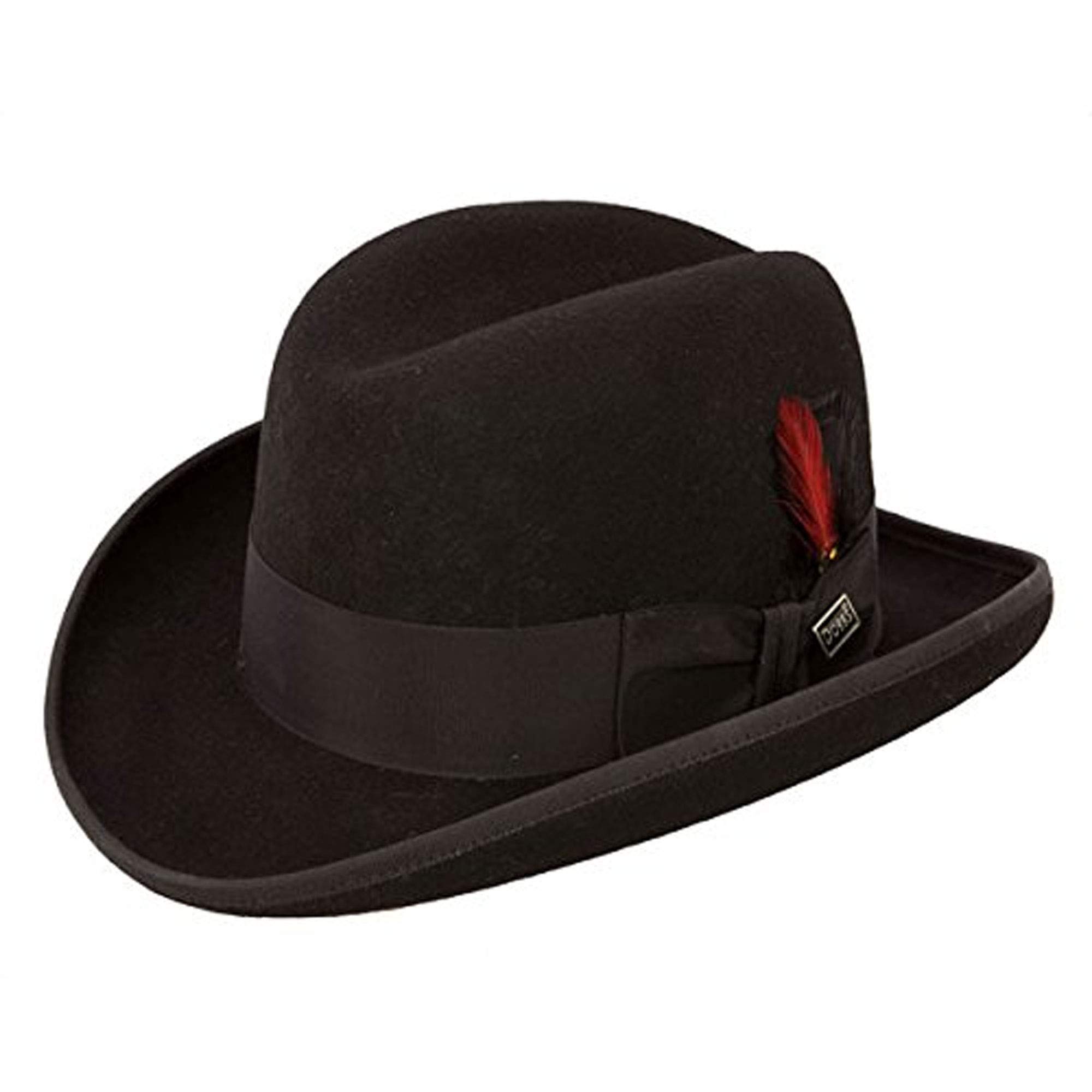 Dobbs Fleetwood DWFLWDB-3027 Men's Wool Fedora Hat - Classic Style for Winter, Outdoor Events & Formal Occasions