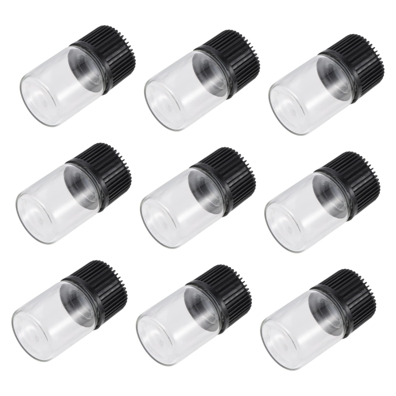 Lurrose 2ml Empty Glass Essential Oil Bottles - 36 Pack Portable Travel Bottles for Aromatherapy, Perfume, DIY Blends | Perfect for Toiletries, Skincare, and On-the-Go Use
