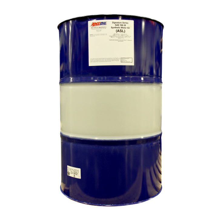 AMSOIL 100% Synthetic 5W40 Diesel Engine Oil - 55 Gallon Drum for Turbocharged Heavy Duty Trucks | Ideal for Long-Haul Trucking, Fleet Maintenance & Extreme Temperature Performance