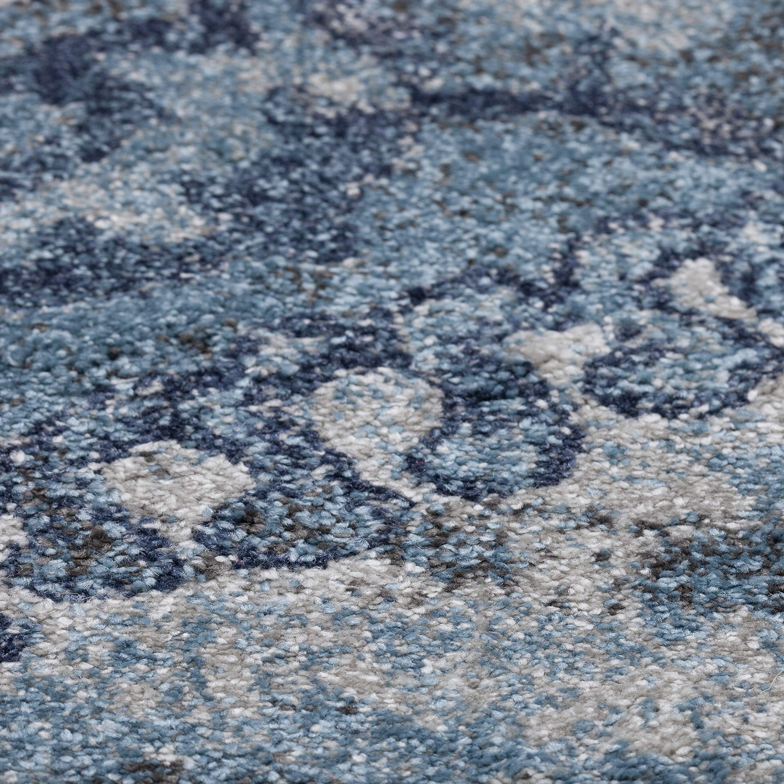 Addison Rugs Wellington Blue Area Rug 5'3