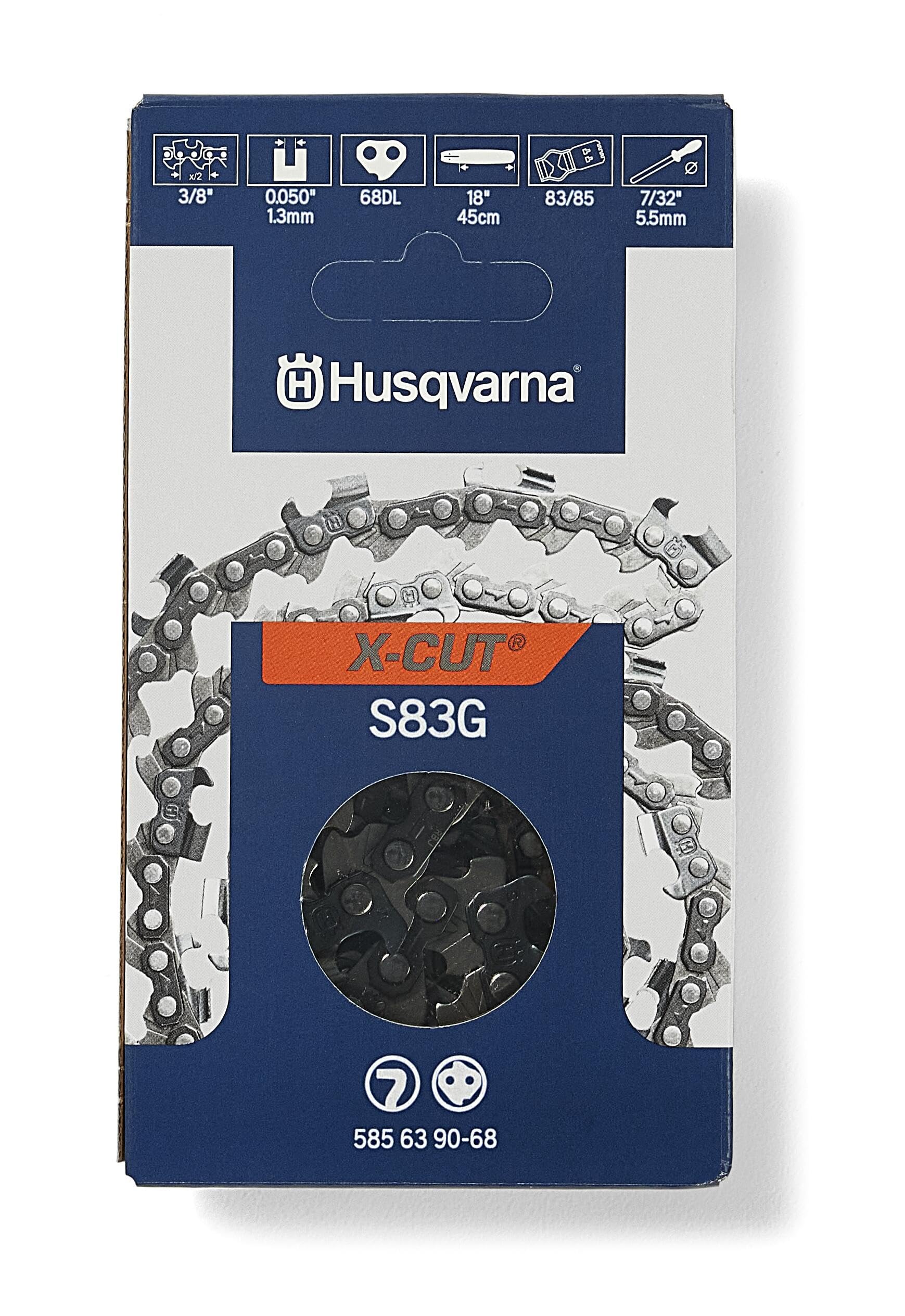 Husqvarna S83G 18-Inch Chainsaw Chain - 3/8