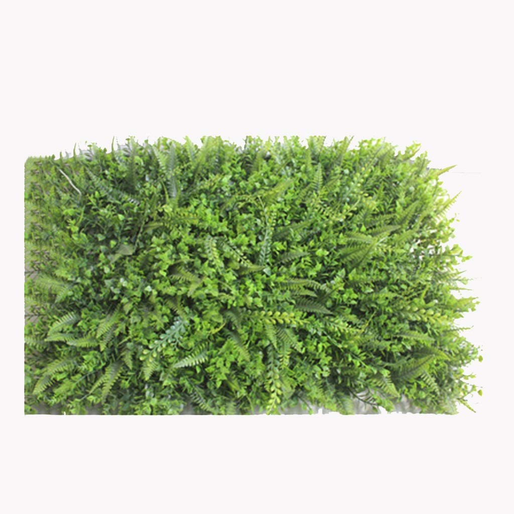YANXIAOPING Artificial Hedge Panels - 16 Pack Privacy Fence Screen (60cm x 40cm) - UV Resistant Green Plant Wall for Outdoor & Indoor Decor - Perfect for Garden, Balcony, Patio, and Backyard Privacy Screening