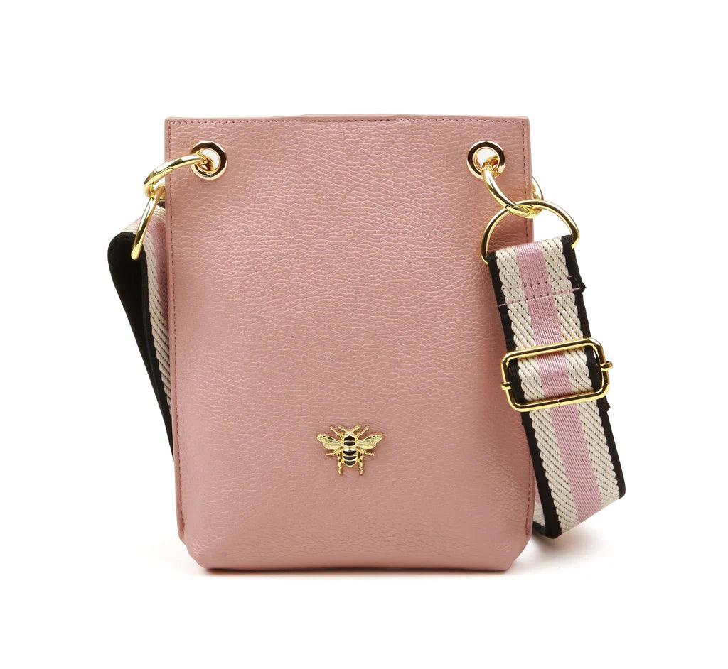 Alice Wheeler Primrose Crossbody Phone Bag - Stylish Pink Purse for Women | Perfect for Everyday Use, Travel & Shopping
