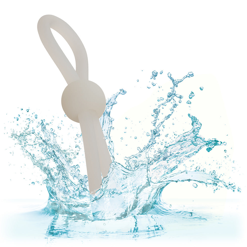 Premium Alpha Liquid Silicone Cock Ring - Stretchy & Comfortable Men's Enhancement Ring for Couples Play - Perfect for Intimate Moments & Enhanced Pleasure