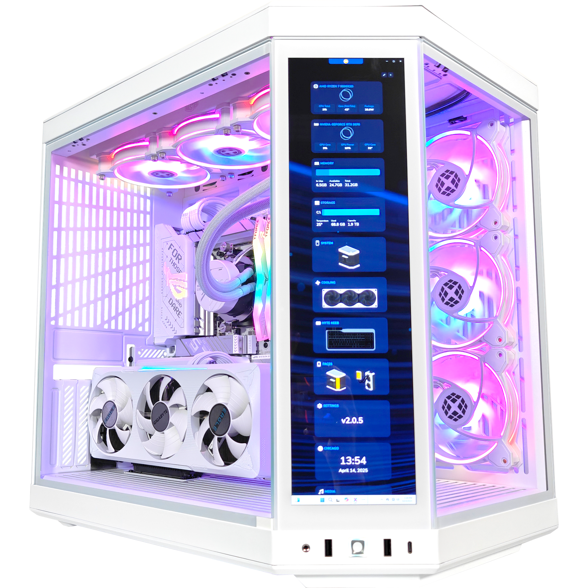 Y70 Ghost Extreme Gaming PC - High Performance Ready to Ship for Esports & VR Gaming