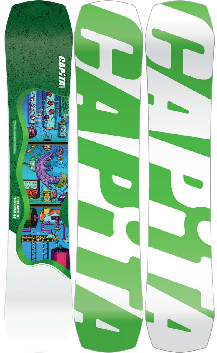 **Capita Kids Children of the Gnar Snowboard 2024 – Best Youth Snowboard for Boys & Girls – Perfect for Park, Powder & Freestyle Riding**