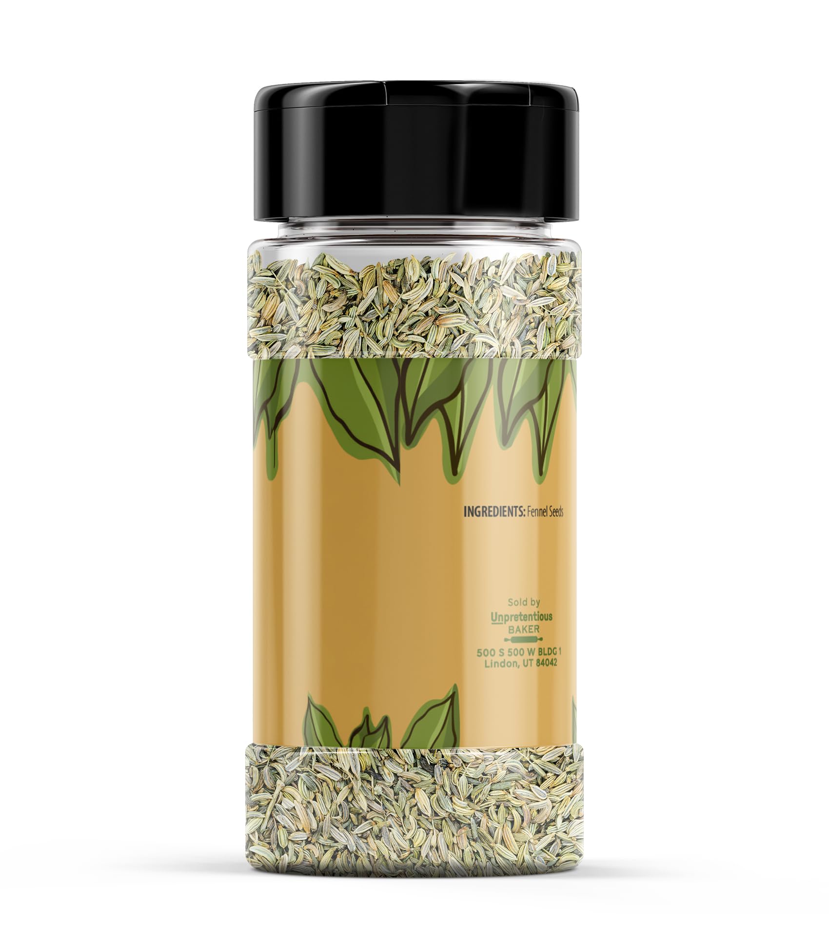 Organic Fennel Seeds 5 Tbsp (0.75 oz) - Natural Sweet Licorice Flavor for Tea, Cooking & Baking - Perfect for Digestive Tea, Indian Recipes & Homemade Spice Blends