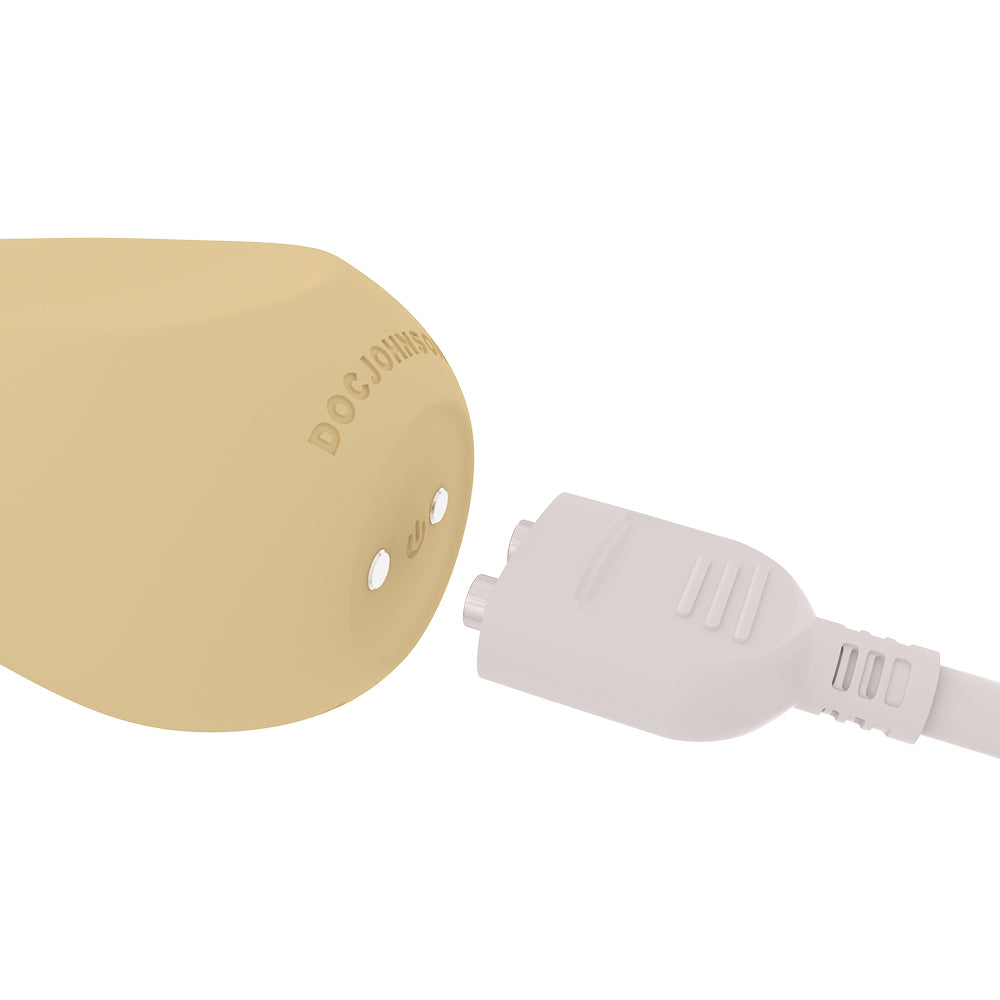 Doc Johnson Ritual Sol 10-Speed Pulsating G-Spot Vibrator for Women - Waterproof Silicone Massager for Couples & Solo Play - Perfect for Sensual Relaxation & Intimate Moments