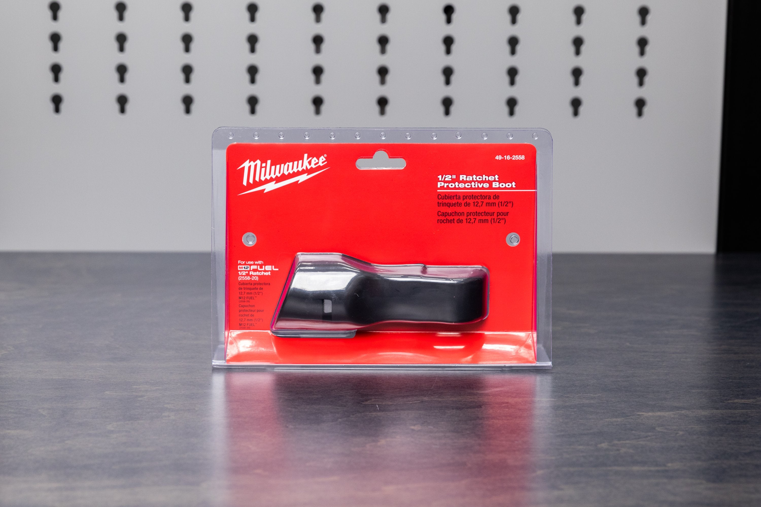 Milwaukee M12 FUEL Ratchet Protective Boot - Heavy Duty Impact Resistant Cover for Power Tools - Perfect for Automotive Repair, Construction & DIY Projects