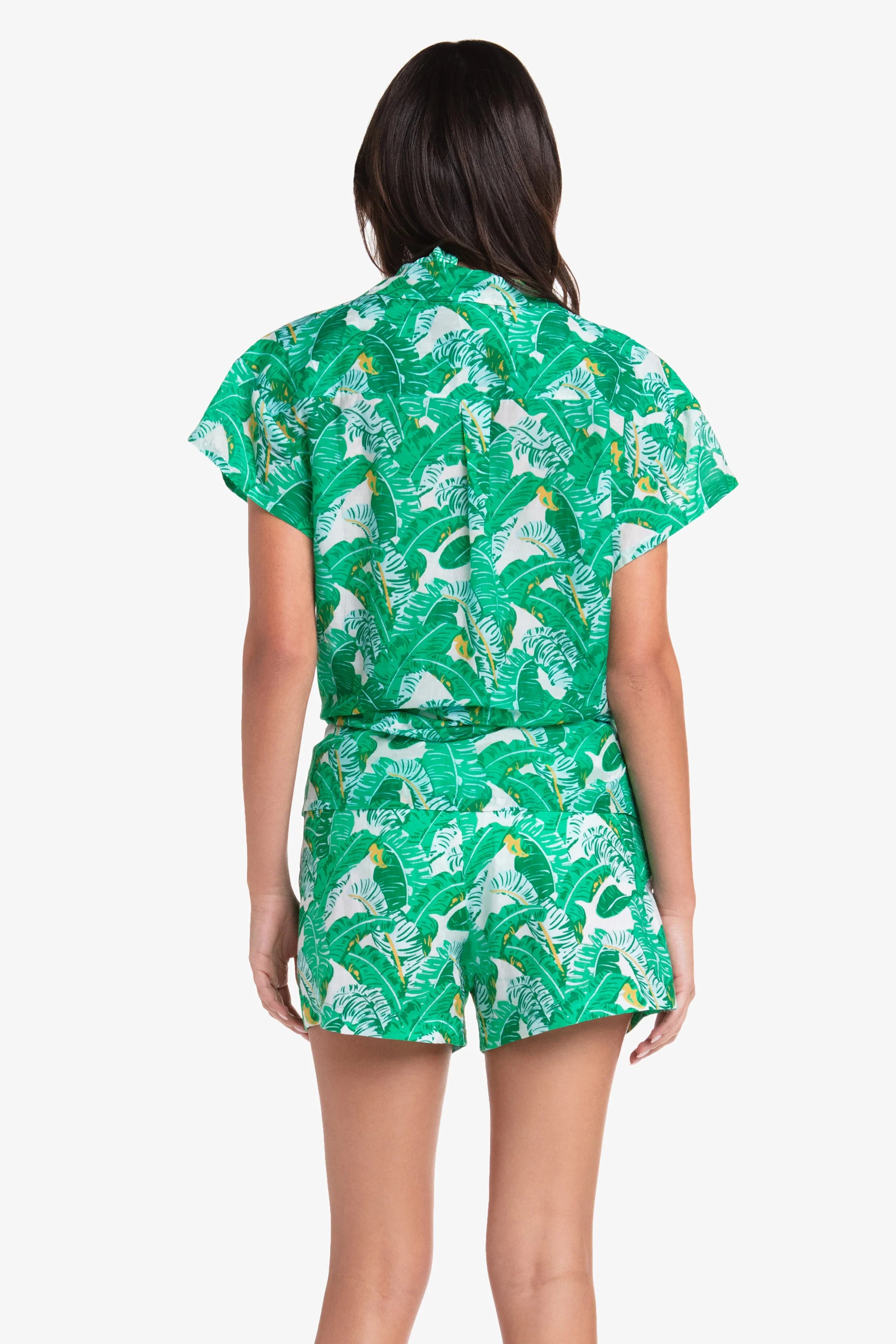 Alex Shirt | Stylish Banana Leaf Print Casual Shirt for Men | Perfect for Summer Outings, Beach Vacations & Tropical Parties