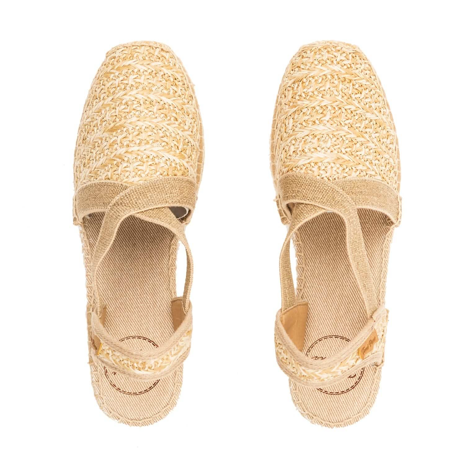 Women's Comfortable Cotton Blend Wedge Espadrille Shoes - Breathable Summer Casual Flats for Beach, Walking & Outdoor Activities