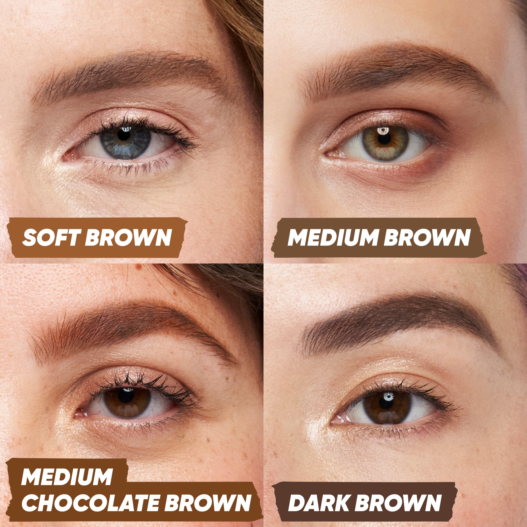 Brow Pop Dual Action Defining Pencil - Waterproof Eyebrow Pencil with Spoolie Brush for Natural Looking Brows - Perfect for Daily Makeup, Salon Use & On-The-Go Touch Ups