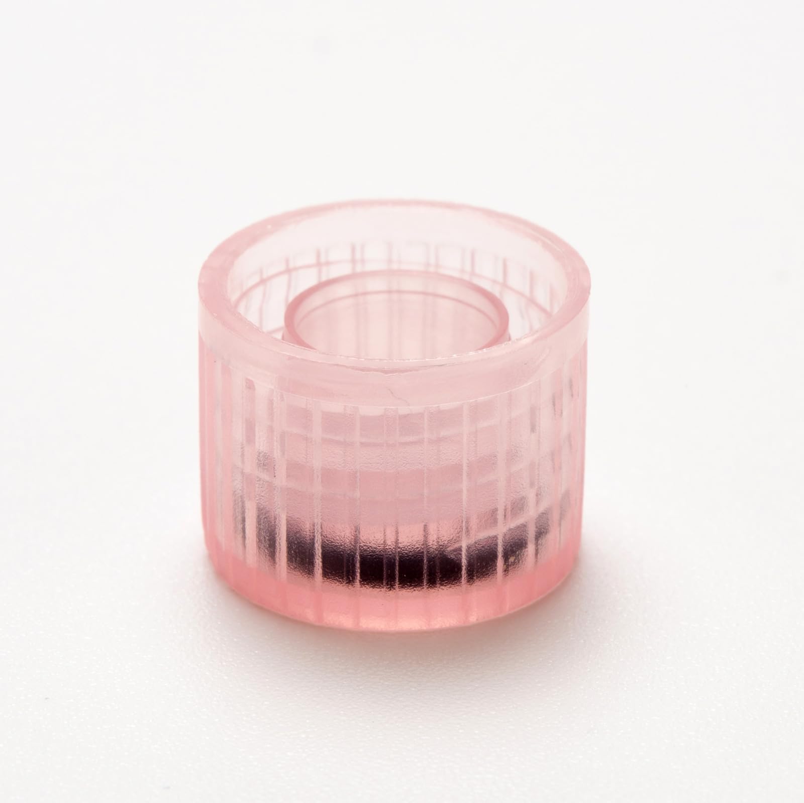 Pink Screw Cap Microtube Caps with O-Ring - Pack of 5,000 - Ideal for Lab Sample Storage & Organization