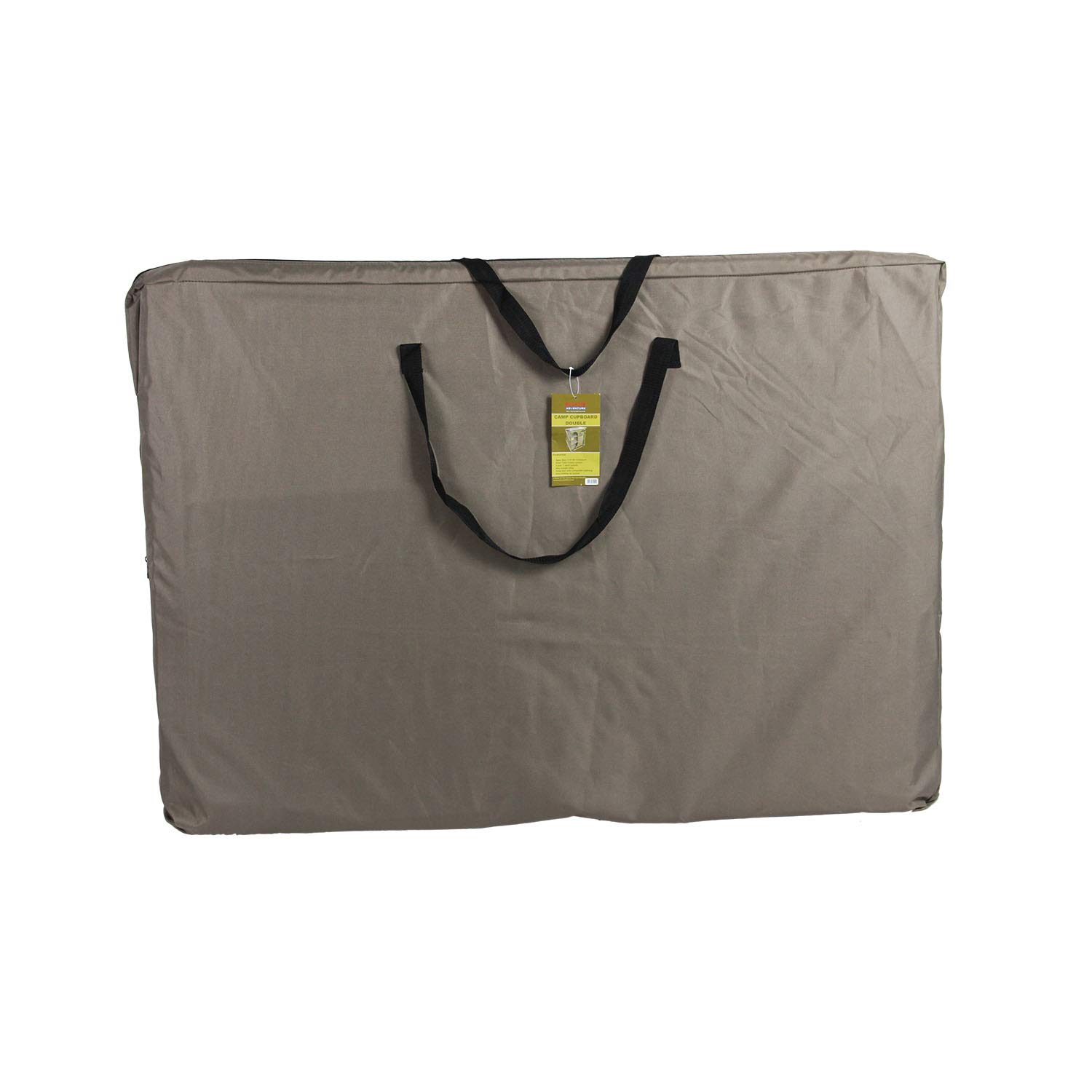 Sierra Canvas Camp Cupboard - Portable Camping Table & Outfitter Cupboard for Outdoor Adventures, Hiking, and Picnics