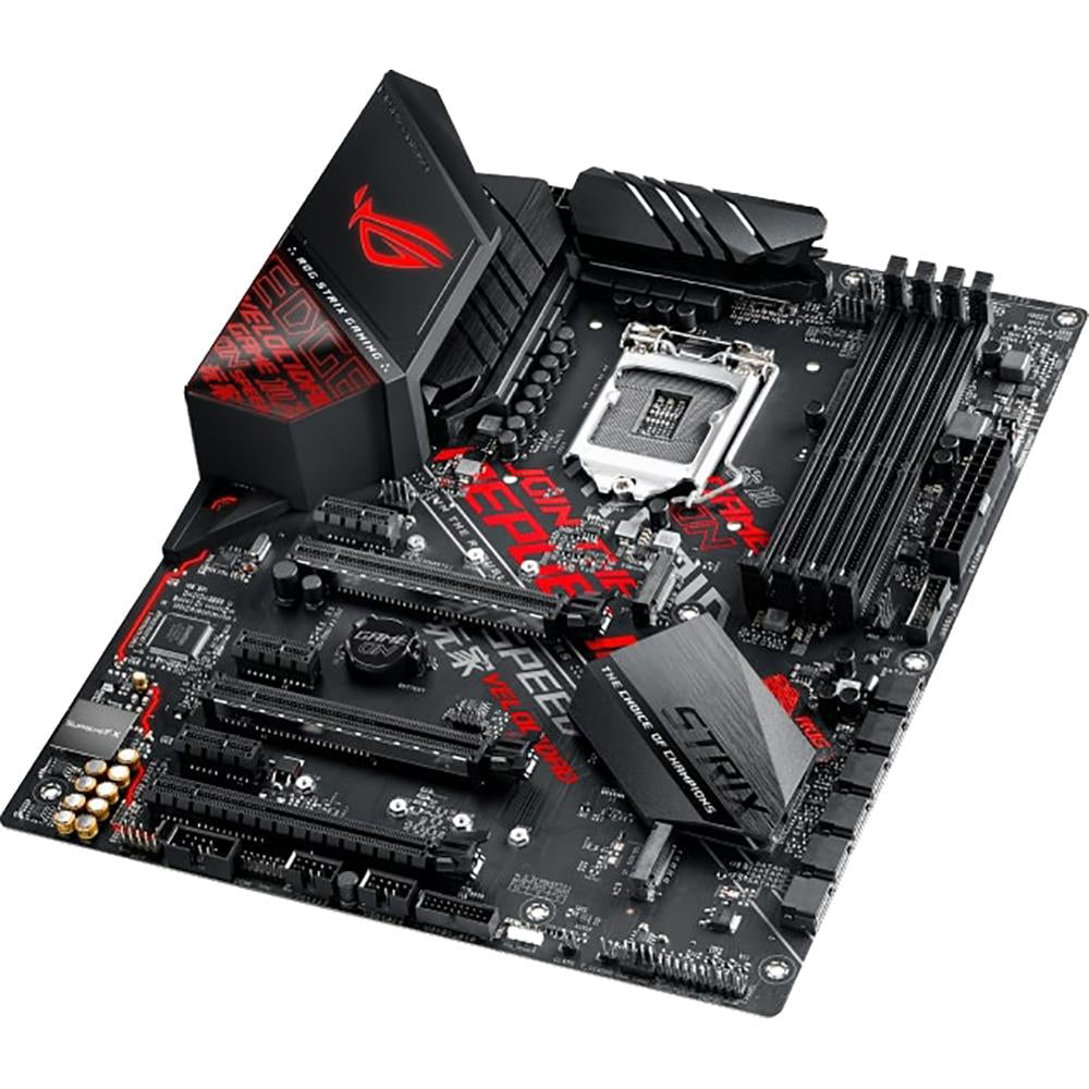 ASUS ROG STRIX Z390-H Gaming Motherboard - Intel LGA 1151, ATX Form Factor, DDR4, Dual M.2, USB 3.1 Gen2 - Perfect for PC Gaming & High Performance Computing