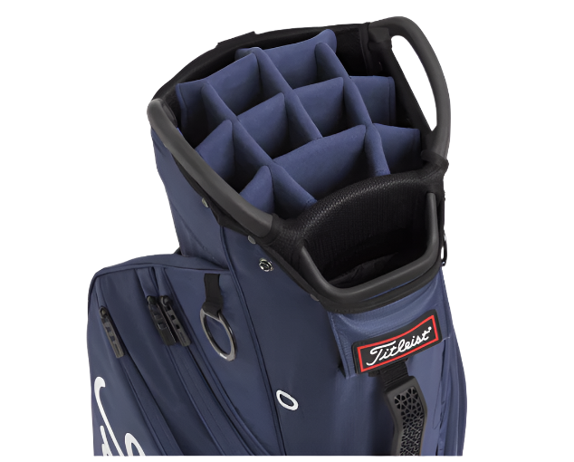 Titleist Cart 14 Lightweight Golf Stand Bag with 14-Way Divider - Perfect for Golfers, Tournaments & Course Play