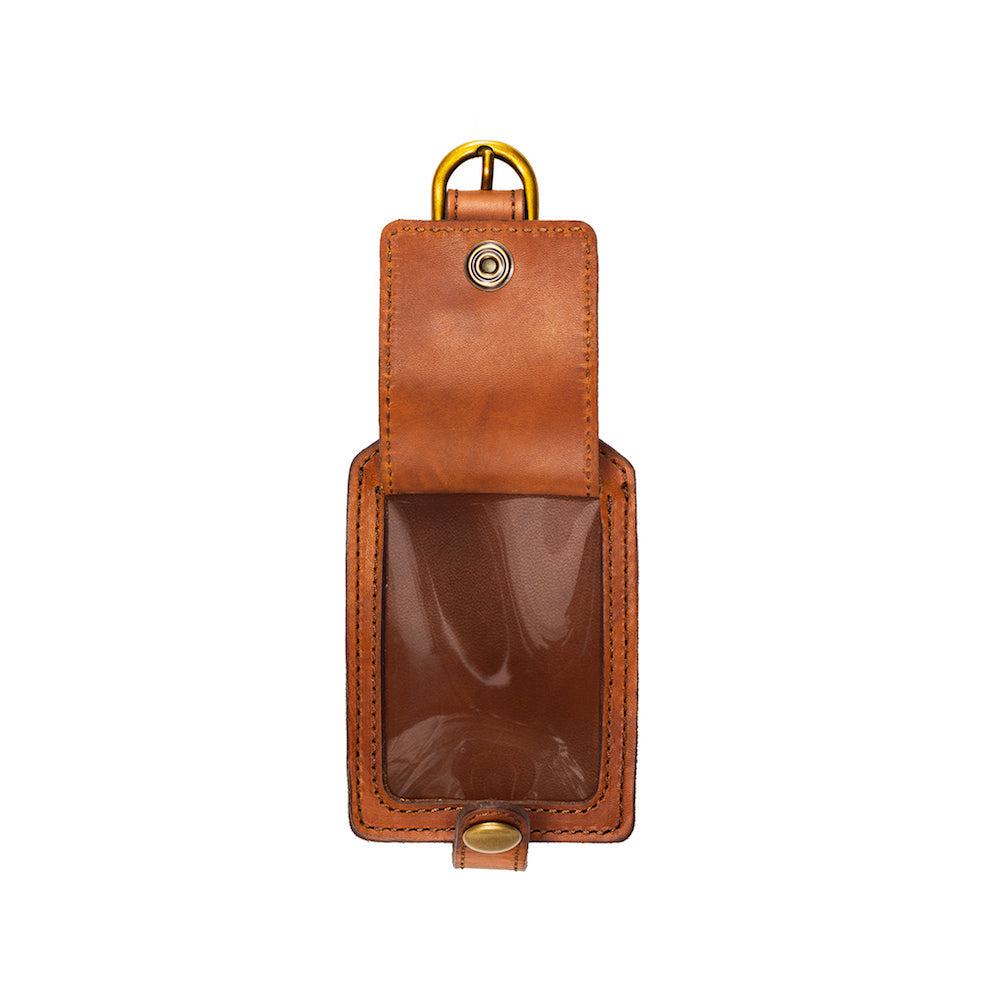 Personalized Leather Luggage Tag - Engraved Name & Contact Info - Durable Travel ID Bag Tag for Suitcases, Backpacks & Carry-Ons - Perfect for Business Trips, Vacations & Gift Giving