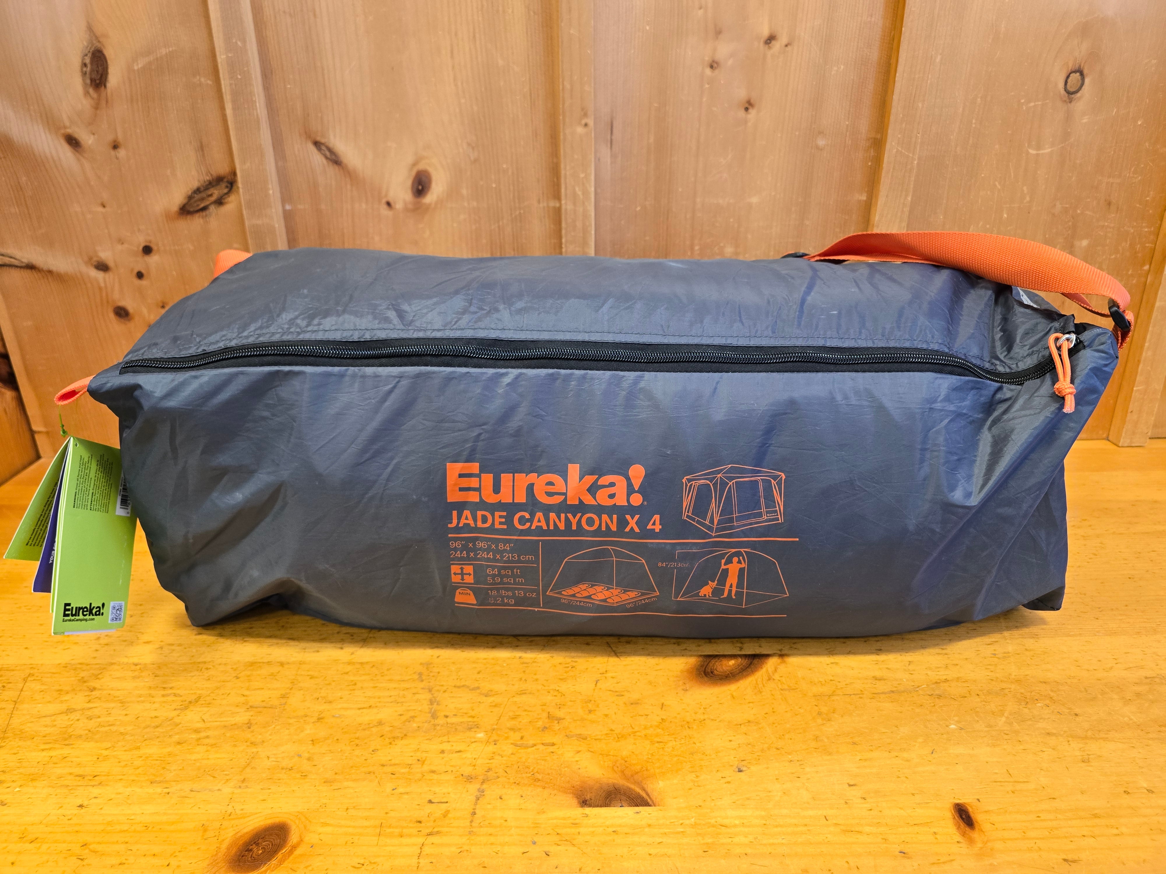 Eureka Jade Canyon X4 Tent - Lightweight Backpacking Tent for Camping & Hiking | Scratch & Dent Discount Model | Perfect for Outdoor Adventures, Family Camping & Backpacking Trips